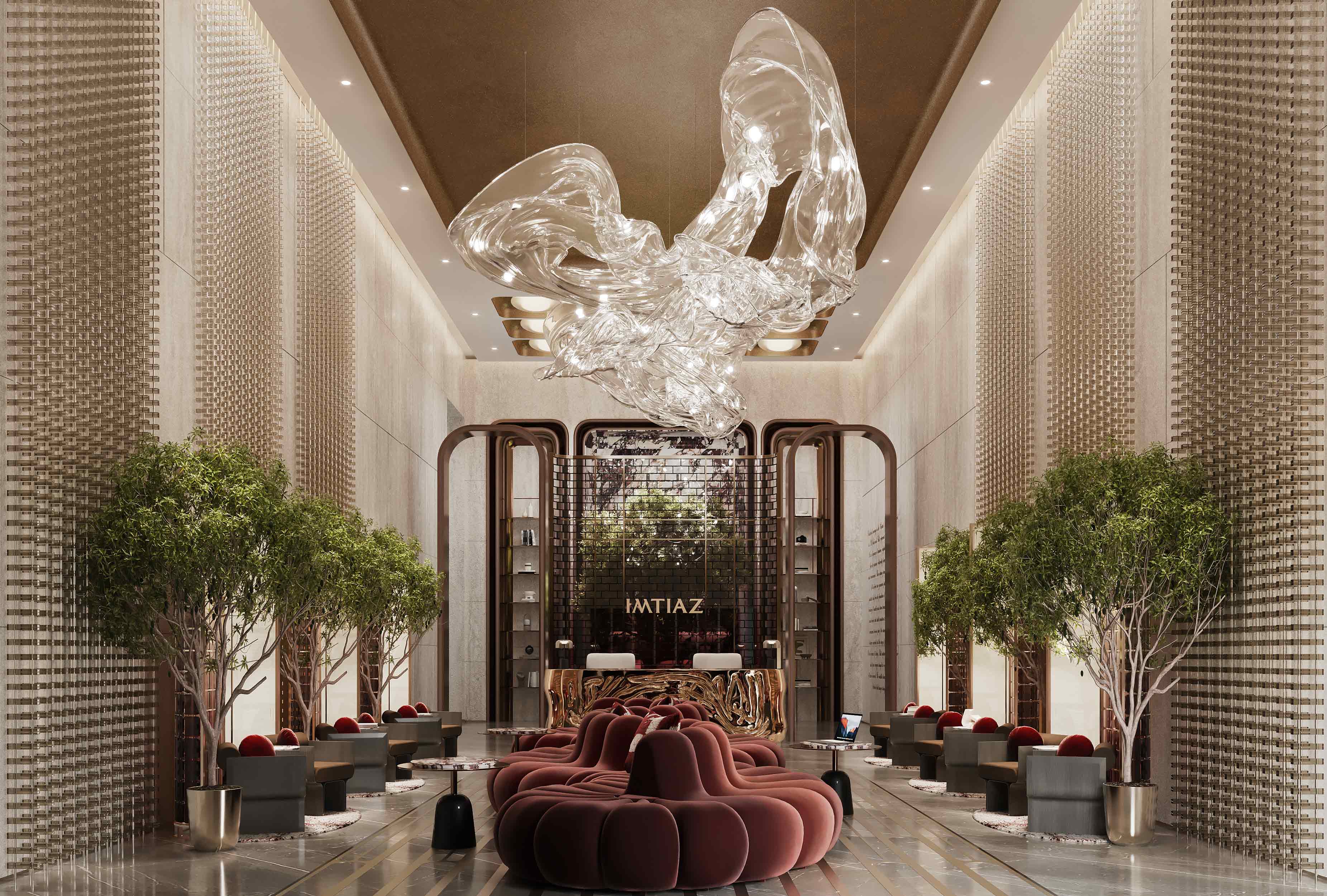 symphony by imtiaz: lobby area